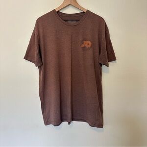 FIRST LITE Brown Graphic T-Shirt